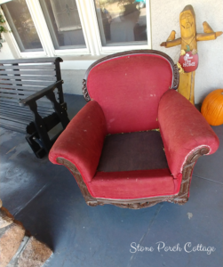 Ancient Red Chair